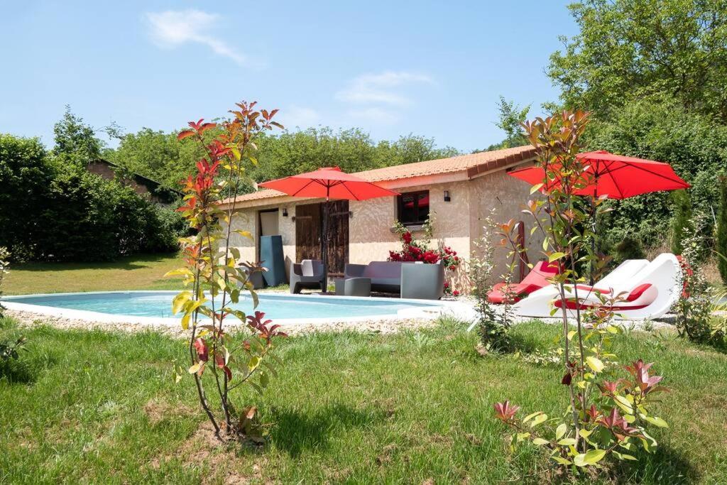 Combe Jolie Clim, Piscine & Jacuzzi Villa Saint-Vincent-de-Cosse Exterior foto
